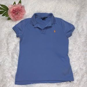 Light blue Ralph Lauren classic sport polo shirt